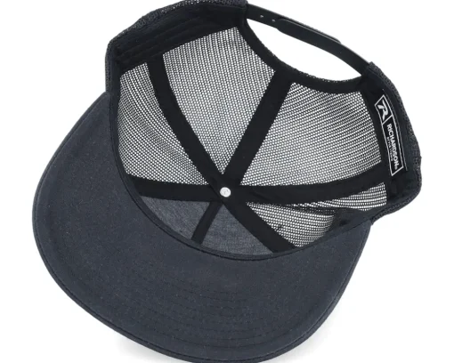 Trucker-Hunter Tiny Moose Antlers 112wh Hawthorne Solid A-Frame Trucker - Black
