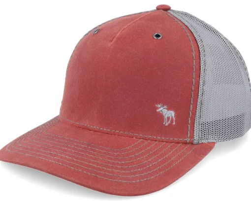 Trucker-Hunter Tiny Moose 112wh Hawthorne Split Buck/Khaki A-frame Trucker - Brown