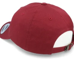Hot Abducted Tiny Paper Plane Maroon Dad Cap -