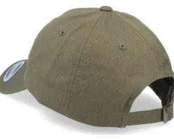 Fashion Skillfish Tiny Perch Fishing Olive Dad Cap -