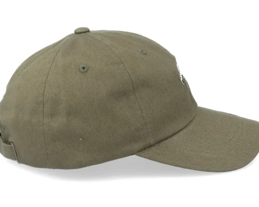 Fashion Skillfish Tiny Perch Fishing Olive Dad Cap -