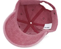 Fashion Skillfish Tiny Rainbow Trout Fish Vintage Washed Dad Cap - Red