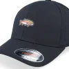 Flexfit-Skillfish Tiny Rainbow Trout Fish Wooly Combed Flexfit - Black