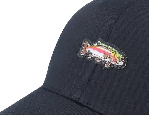 Flexfit-Skillfish Tiny Rainbow Trout Fish Wooly Combed Flexfit - Black
