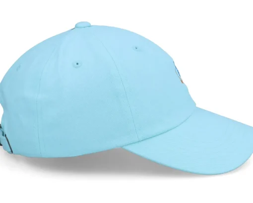Dad Cap-Abducted Tiny Sea Horse Saxophone Blue Dad Cap -
