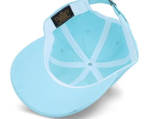 Dad Cap-Abducted Tiny Sea Horse Saxophone Blue Dad Cap -