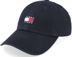 Dad Cap-Tommy Hilfiger Tjm Heritage Cap Dad Cap - Black