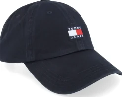 Dad Cap-Tommy Hilfiger Tjm Heritage Cap Dad Cap - Black