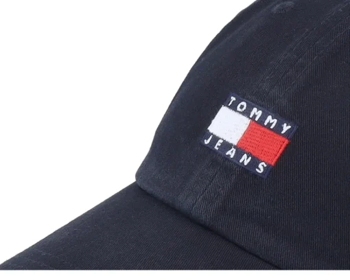 Dad Cap-Tommy Hilfiger Tjm Heritage Cap Dad Cap - Black