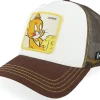 Trucker-Capslab Tom & Jerry Jerry Yellow/White/Brown A-Frame Trucker -