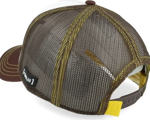 Trucker-Capslab Tom & Jerry Jerry Yellow/White/Brown A-Frame Trucker -
