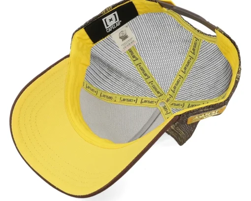 Trucker-Capslab Tom & Jerry Jerry Yellow/White/Brown A-Frame Trucker -