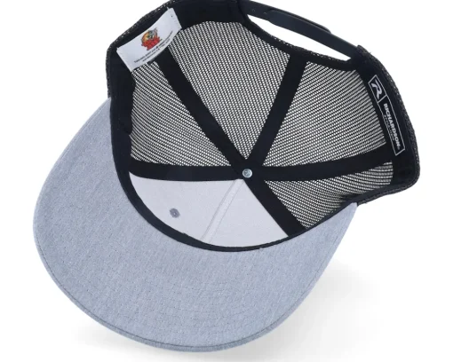Trucker-Tom & Jerry Shaking Hands Heather Grey/Black -