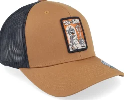 Trucker-Tom & Jerry Toast Caramel/Black Trucker -