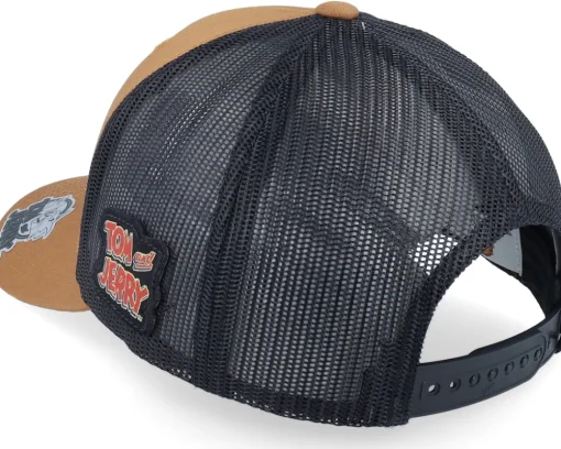 Trucker-Tom & Jerry Toast Caramel/Black Trucker -