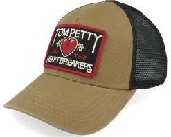 Trucker-American Needle Tom Petty Valin Black/Brown A-Frame Trucker -