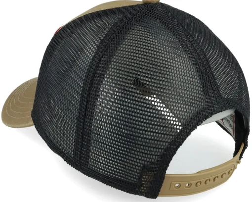 Trucker-American Needle Tom Petty Valin Black/Brown A-Frame Trucker -