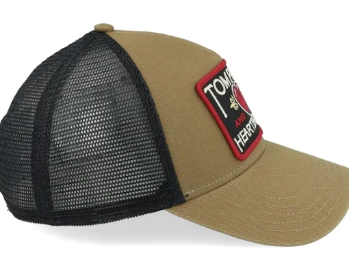 Trucker-American Needle Tom Petty Valin Black/Brown A-Frame Trucker -