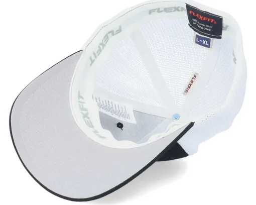 Outlet Flexfit 2-Tone Mesh Black/White Trucker -