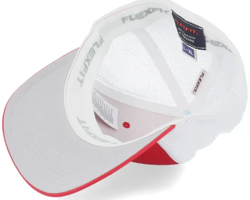 Fashion Flexfit 2-Tone Mesh Red/White Trucker -
