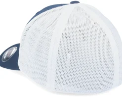 Blanks-Flexfit 2-Tone Navy/White Trucker -