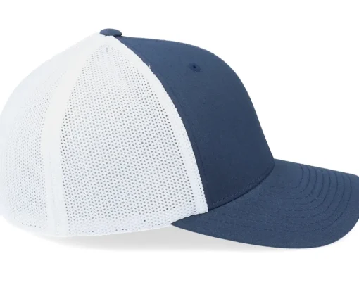 Blanks-Flexfit 2-Tone Navy/White Trucker -