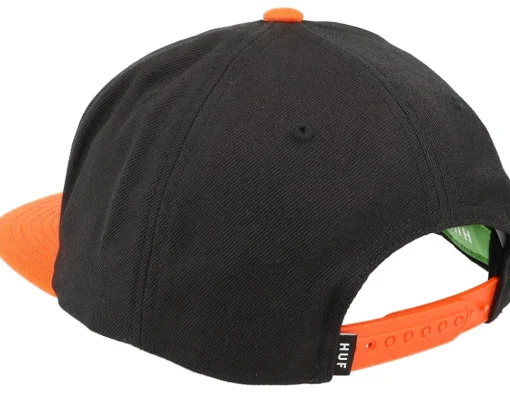 Snapback-HUF Torch Mmxxii /Orange Snapback - Black