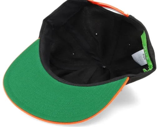 Snapback-HUF Torch Mmxxii /Orange Snapback - Black