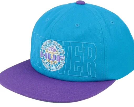 Snapback-HUF Torch Mmxxii /Orange Snapback - Black