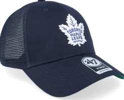Adjustable-47 Brand Toronto Maple Leafs Branson Mvp Navy/White Trucker -