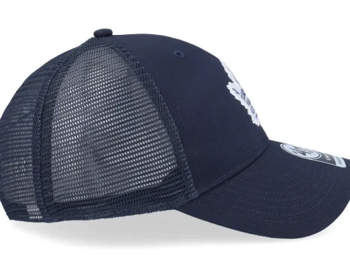 Adjustable-47 Brand Toronto Maple Leafs Branson Mvp Navy/White Trucker -