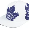 Clearance Mitchell & Ness Toronto Maple Leafs In Your Face Deadstock Snapback - White