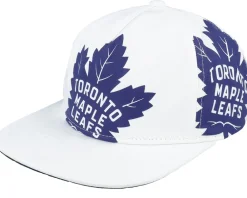 Clearance Mitchell & Ness Toronto Maple Leafs In Your Face Deadstock Snapback - White