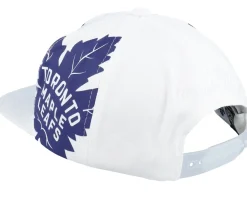 Clearance Mitchell & Ness Toronto Maple Leafs In Your Face Deadstock Snapback - White