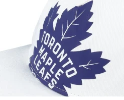 Clearance Mitchell & Ness Toronto Maple Leafs In Your Face Deadstock Snapback - White