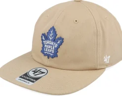 Clearance 47 Brand Toronto Maple Leafs Linscott Captain Rl Khaki Snapback -