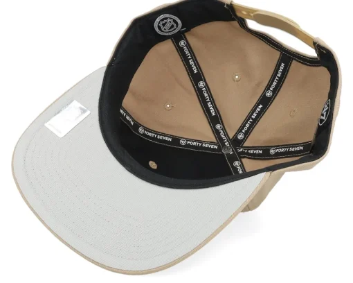Clearance 47 Brand Toronto Maple Leafs Linscott Captain Rl Khaki Snapback -