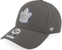 Sale 47 Brand Toronto Maple Leafs Metallic Snap Mvp Graphite Adjustable - Grey