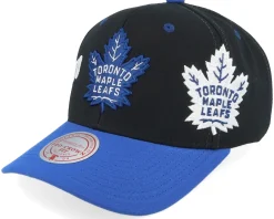 Adjustable-Mitchell & Ness Toronto Maple Leafs Overbite Pro /Royal Adjustable - Black