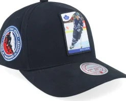 Adjustable-Mitchell & Ness Toronto Maple Leafs Player Pro Crown Mats Sundin A-frame Adjustable - Black