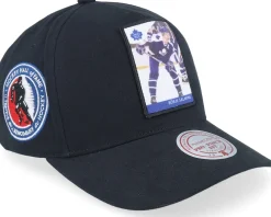 Adjustable-Mitchell & Ness Toronto Maple Leafs Player Pro Crown Mats Sundin A-frame Adjustable - Black