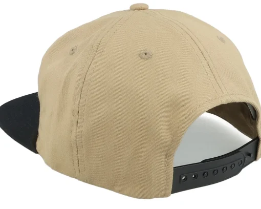 Snapback-Bearded Man Tough Beard Khaki/Khaki Rope 5-panel Snapback -