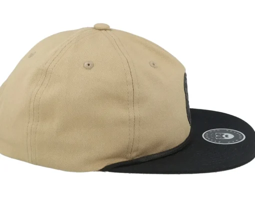 Snapback-Bearded Man Tough Beard Khaki/Khaki Rope 5-panel Snapback -
