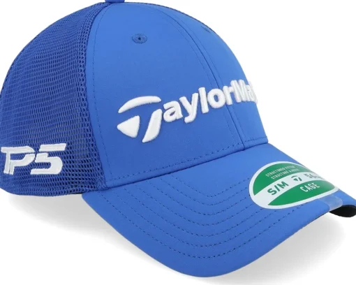 Flexfit-Taylor Made Tour Cage Mesh Hat Royal Flexfit -