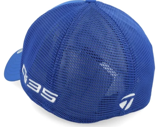Flexfit-Taylor Made Tour Cage Mesh Hat Royal Flexfit -