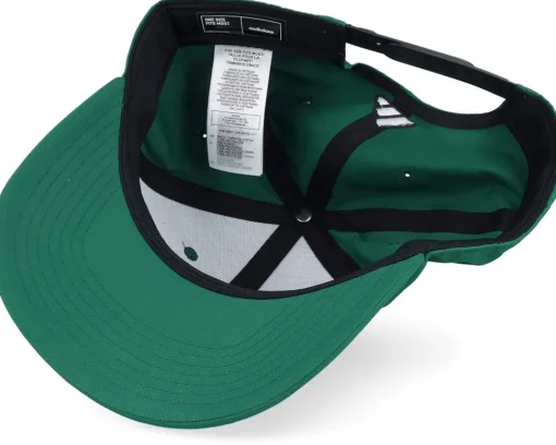 Golf-Adidas Tour Hat 3 Stripe Collegiate Green Adjustable -