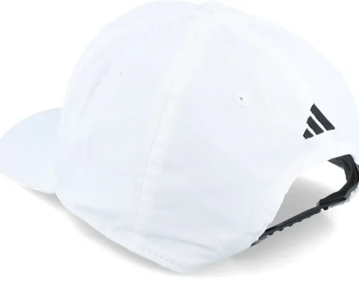 Adjustable-Adidas Tour Hat 3 Stripe Adjustable - White