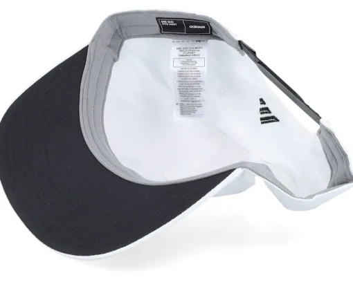 Adjustable-Adidas Tour Hat 3 Stripe Adjustable - White