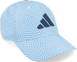 Adjustable-Adidas Tour Print Semi Burst/Ivory Adjustable - Blue