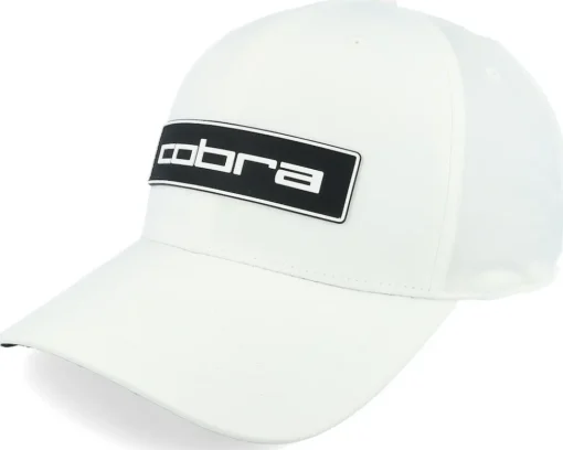 Hot Cobra Tour Tech Cap /Black Adjustable - White